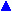 kék háromszög sáv jelzés